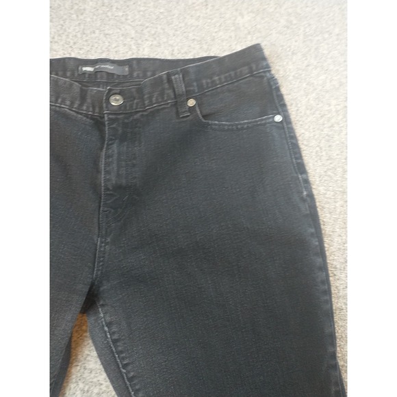 Levi's 515 Bootcut Jeans Sz 16M/33 Black Cowgirl Country Western - Picture 2 of 16